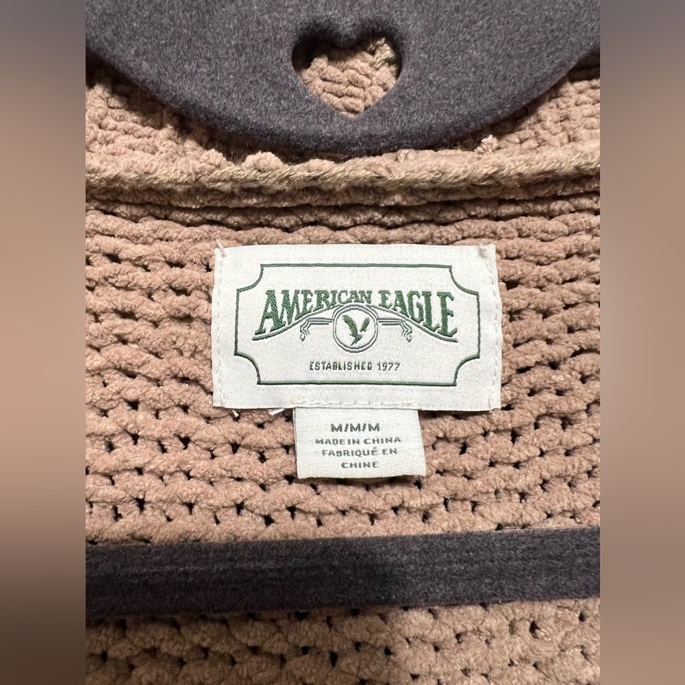 American Eagle Chenille Cardigan - Picture 5 of 6
